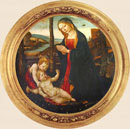 The Madonna with Giovannio by Ghirlandaio