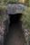 Carnac dolmen with a very dark tunnel