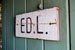 Ed. L. sign on the living quarters door